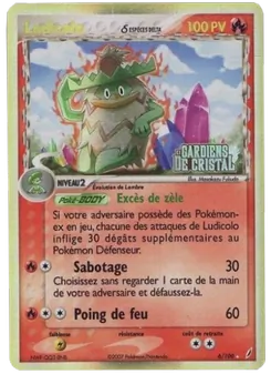 Ludicolo δ, EX Gardiens de Cristal, n° 6