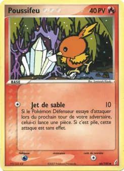 Poussifeu, EX Gardiens de Cristal, n° 66