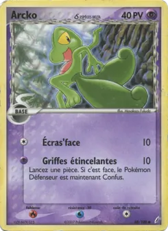 Arcko δ, EX Gardiens de Cristal, n° 68