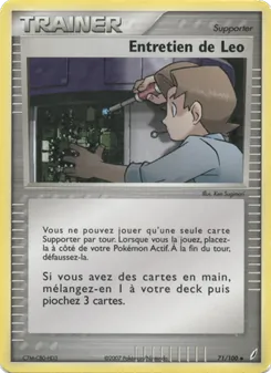Entretien de Leo, EX Gardiens de Cristal, n° 71