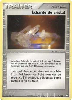 Écharde de cristal, EX Gardiens de Cristal, n° 76