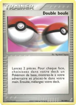 Double boule, EX Gardiens de Cristal, n° 78
