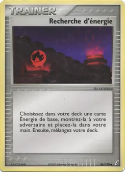 Recherche d'énergie, EX Gardiens de Cristal, n° 86
