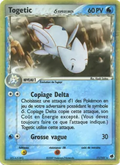 Togetic δ, EX Île des Dragons, n° 11