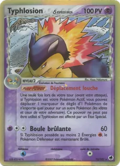 Typhlosion δ, EX Île des Dragons, n° 12
