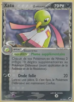 Xatu δ, EX Île des Dragons, n° 25
