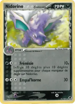 Nidorino δ, EX Île des Dragons, n° 35