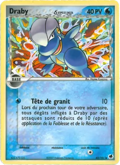 Draby δ, EX Île des Dragons, n° 43