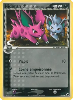 Nidoran ♂ δ, EX Île des Dragons, n° 57