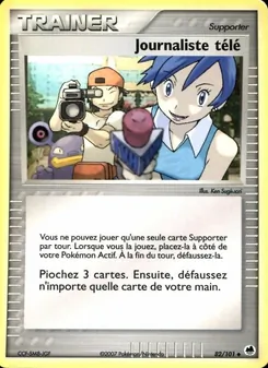 Journaliste télé, EX Île des Dragons, n° 82