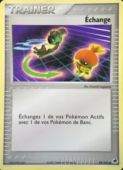 Échange, EX Île des Dragons, n° 83