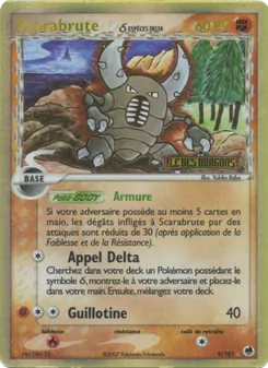 Scarabrute δ, EX Île des Dragons, n° 9