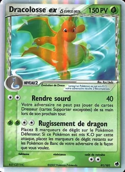 Dracolosse ex δ, EX Île des Dragons, n° 91