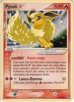 Pyroli ☆, EX Gardiens du Pouvoir, n° 100