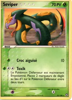 Séviper, EX Gardiens du Pouvoir, n° 23