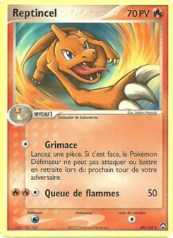 Reptincel, EX Gardiens du Pouvoir, n° 28