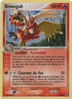 Braségali, EX Gardiens du Pouvoir, n° 5