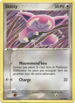 Skitty, EX Gardiens du Pouvoir, n° 62