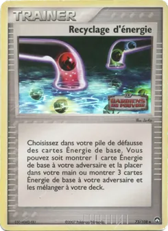 Recyclage d'énergie, EX Gardiens du Pouvoir, n° 73