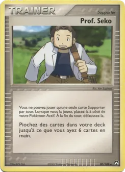 Prof. Seko, EX Gardiens du Pouvoir, n° 80