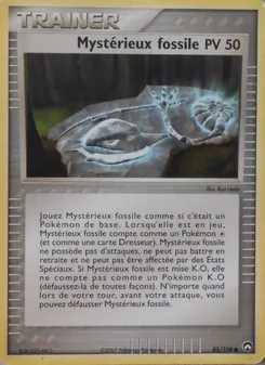 Mystérieux fossile, EX Gardiens du Pouvoir, n° 85