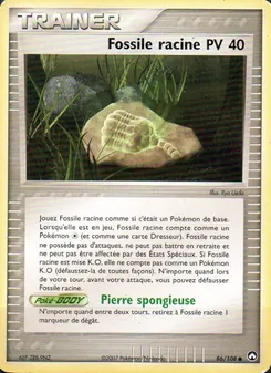 Fossile racine, EX Gardiens du Pouvoir, n° 86