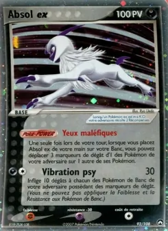 Absol ex, EX Gardiens du Pouvoir, n° 92