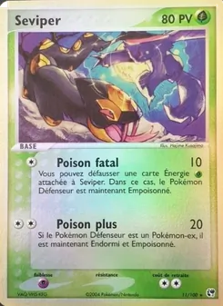 Séviper, EX Tempête de sable, n° 11