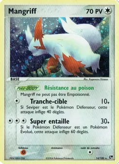 Mangriff, EX Tempête de sable, n° 14