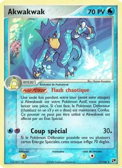 Akwakwak, EX Tempête de sable, n° 17