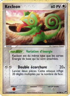 Kecleon, EX Tempête de sable, n° 18