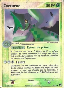 Cacturne, EX Tempête de sable, n° 2
