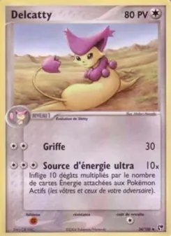 Delcatty, EX Tempête de sable, n° 34