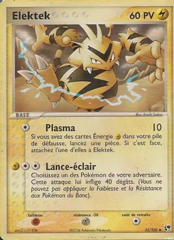 Elektek, EX Tempête de sable, n° 35