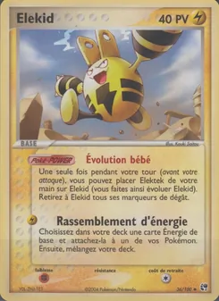 Élekid, EX Tempête de sable, n° 36