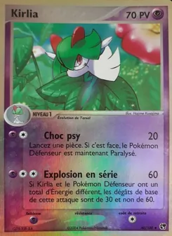 Kirlia, EX Tempête de sable, n° 40