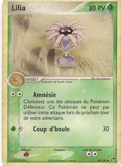 Lilia, EX Tempête de sable, n° 43
