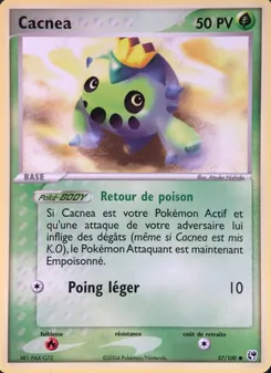 Cacnea, EX Tempête de sable, n° 57