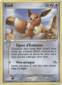 Evoli, EX Tempête de sable, n° 63
