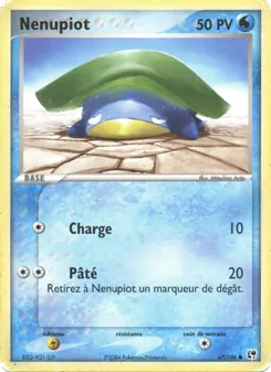 Nénupiot, EX Tempête de sable, n° 67