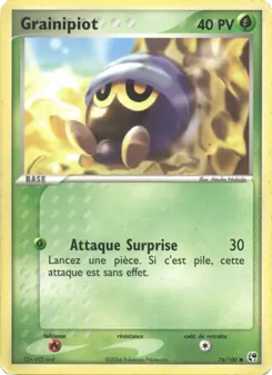 Grainipiot, EX Tempête de sable, n° 76