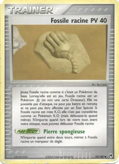 Fossile racine, EX Tempête de sable, n° 92