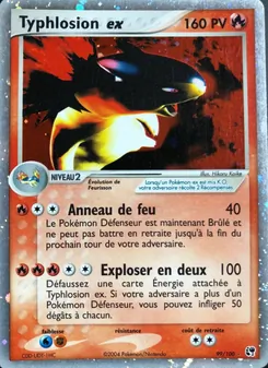 Typhlosion ex, EX Tempête de sable, n° 99