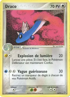 Draco, EX Dragon, n° 14