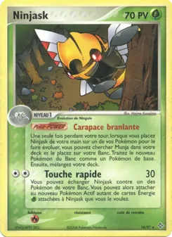 Ninjask, EX Dragon, n° 18