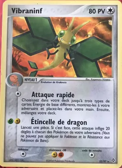 Vibraninf, EX Dragon, n° 22