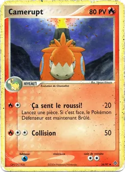 Camérupt, EX Dragon, n° 24