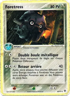 Foretress, EX Dragon, n° 28