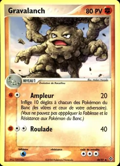 Gravalanch, EX Dragon, n° 30