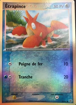 Écrapince, EX Dragon, n° 53